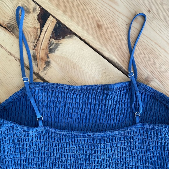 NWOT STORIA medium blueberry colored adorable dress - Picture 13 of 16